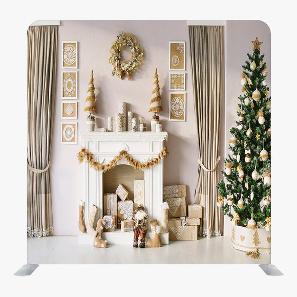 Christmas STRAIGHT TENSION FABRIC MEDIA WALL - 126 - Backdropsource