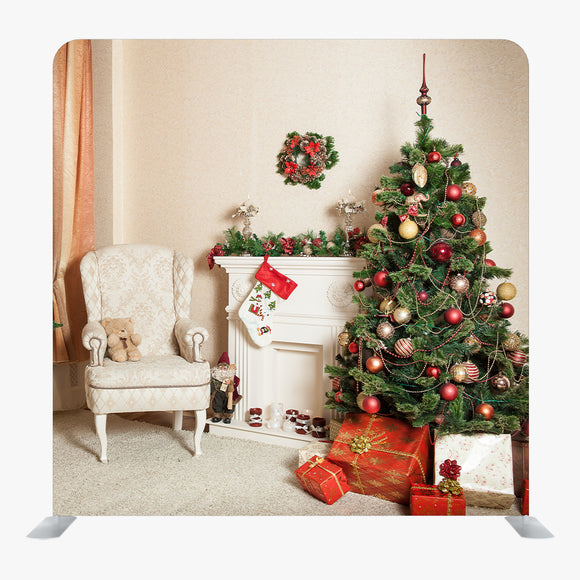 Christmas STRAIGHT TENSION FABRIC MEDIA WALL - 87 - Backdropsource