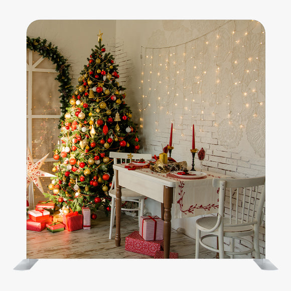 Christmas STRAIGHT TENSION FABRIC MEDIA WALL - 95 - Backdropsource