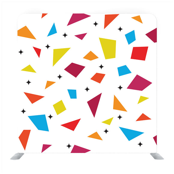 Cute Color Triangular Backdrop - Backdropsource