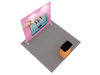 Portable Exhibit Display 10ft - Model 9 - Backdropsource