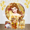Disney Princess Event Party Round Backdrop Kit - Backdropsource