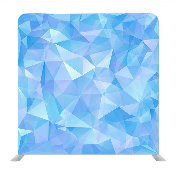 Geometric Triangle Pattern Media Wall - Backdropsource