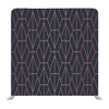 Geometric Copper Pattern Media Wall - Backdropsource