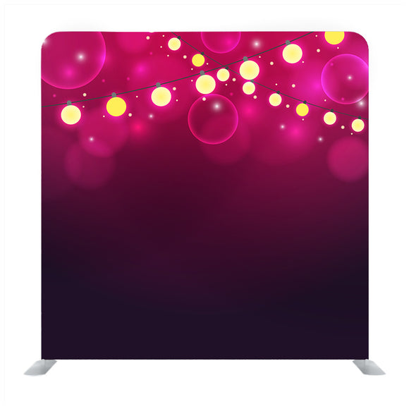 Golden Glowing Lights Backdrop - Backdropsource