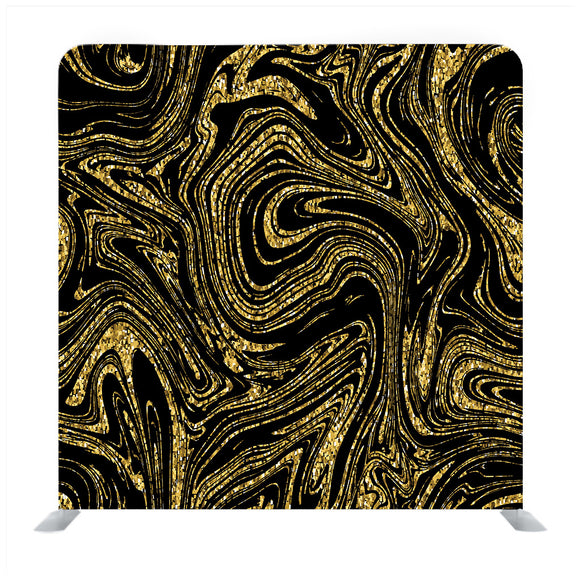 Luxury Brochure Cover with Golden Dots Media Wall - Backdropsource