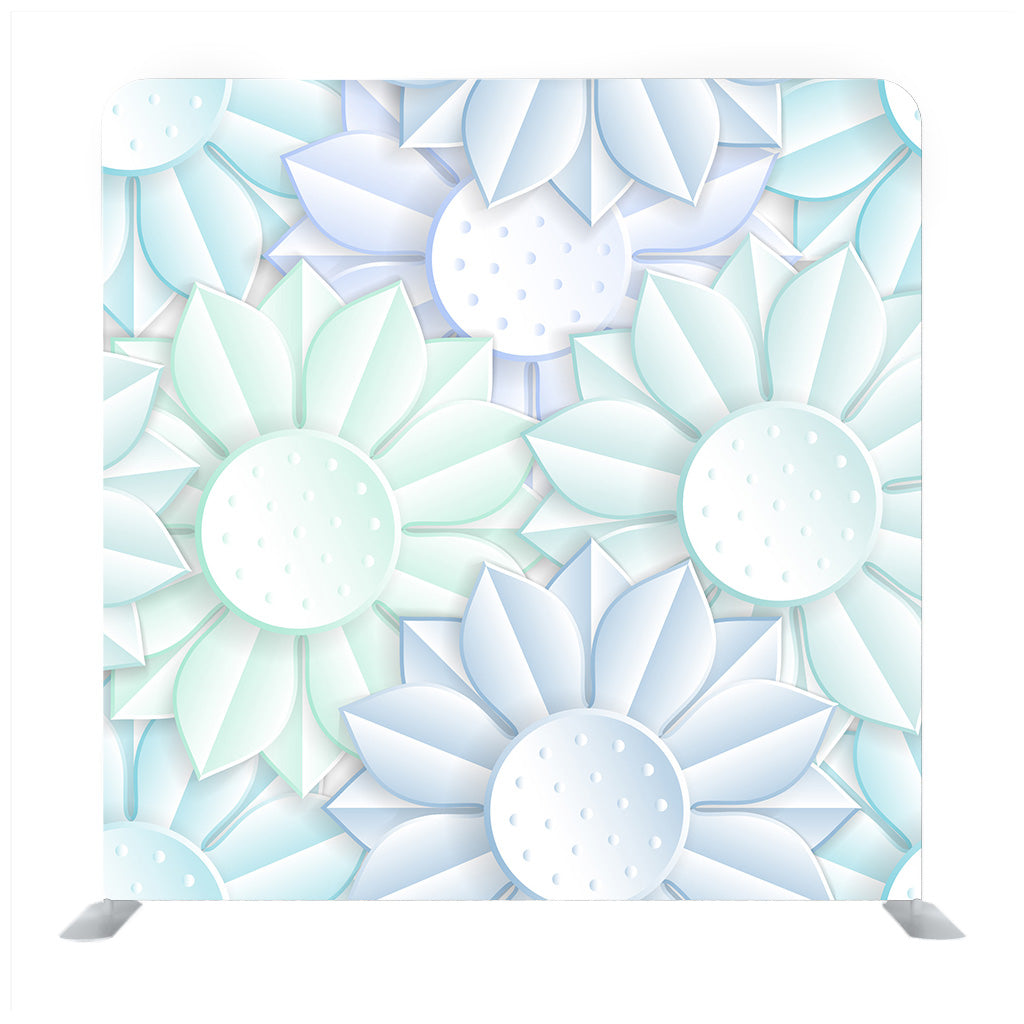 Paper Flowers Seamless Backdrop - Backdropsource