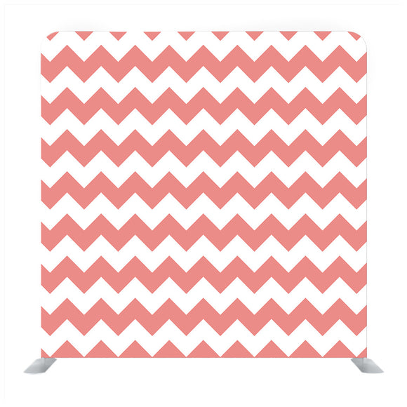 Pink And White Zig Zag Pattern Media wall - Backdropsource