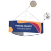 Sky Tube Pinwheel Triangle Hanging Banner - Backdropsource