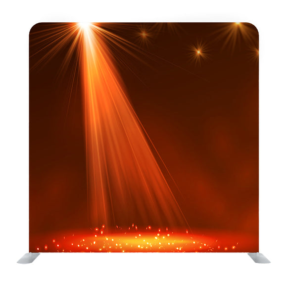 Shining Colored Illustration With Narrow Lines Media Wall - Backdropsource