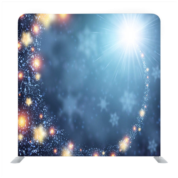 Silver Star Dazzling Media Wall - Backdropsource