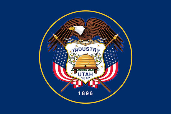 Utah State Flag - Backdropsource