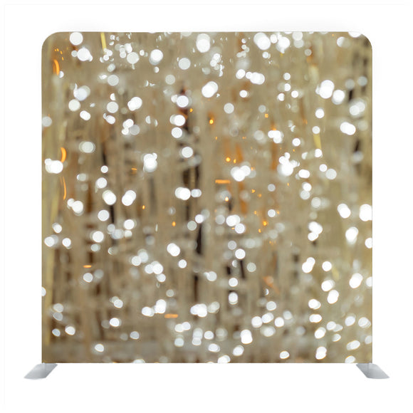 White Festival Lights Media wall - Backdropsource