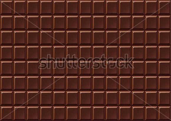 Bar of Hickory Milk Chocolate Print Photography Backdrop