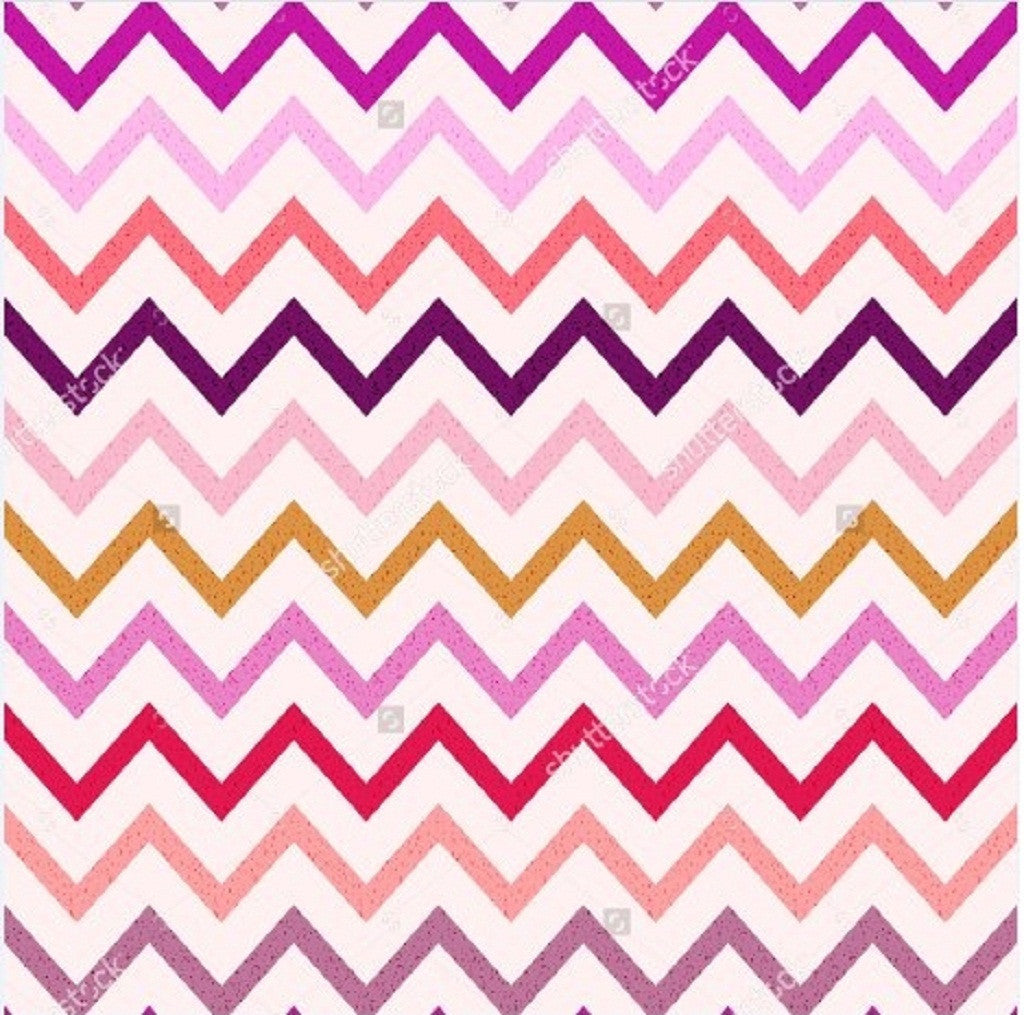 Seamless Wave Stripes Pattern Print Photography Backdrop